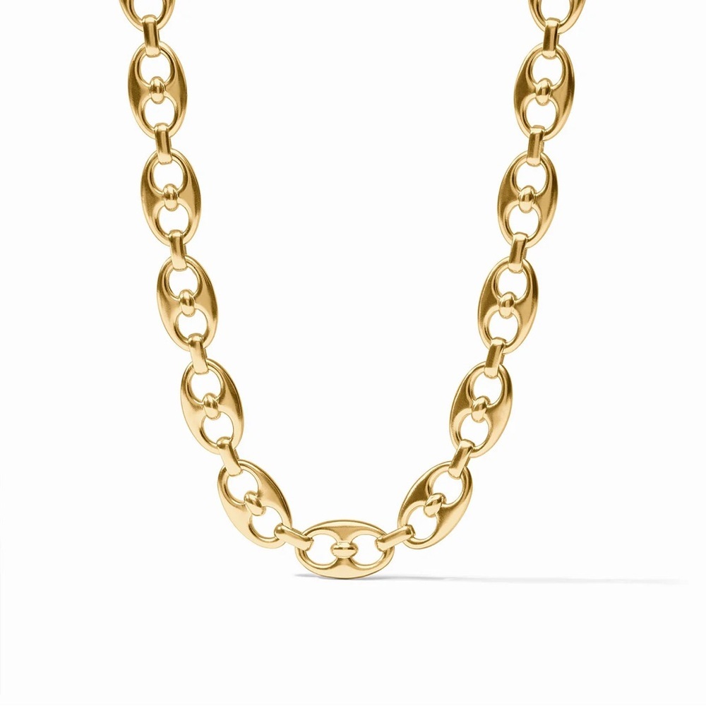 Julie Vos Laguna Gold Link Necklace